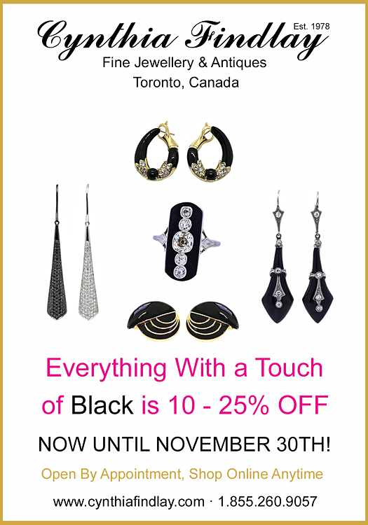 The Black Friday Shopping Guide Ad High Res Template Featured In The Globe And Mail For Cynthia Findlay Fine Jewellery & Antiques