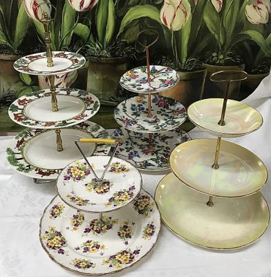 2 & 3 Tiered Cake Stands
