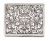 800 Fine Silver Card Case From Florence Italy