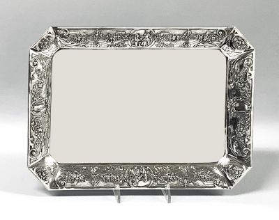 800 Fine Silver Dresser Tray, Germany, circa 1900-20