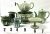 A Collection Of Green Wedgwood Jasperware 