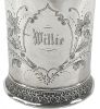 Aesthetic Movement Sterling Silver Christening Cup