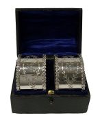 Antique English Sterling Napkin Rings Dated 1913