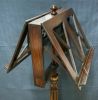 Antique English William IV Mahogany Adjustable Duet Music Stand, circa 1835