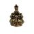 Antique Green Hardstone Fob Pendant