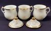 Antique Paris Porcelain Pot de Crème Set