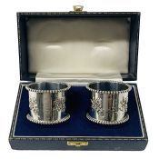 Antique Sterling Silver Napkin Rings