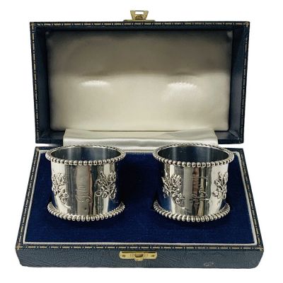 Antique Sterling Silver Napkin Rings