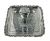 Antique Tiffany & Co. Cut Glass and Silver Plate Inkwell