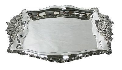 Antique Tiffany & Co. Sterling Silver Tray, Dated 1899-1902