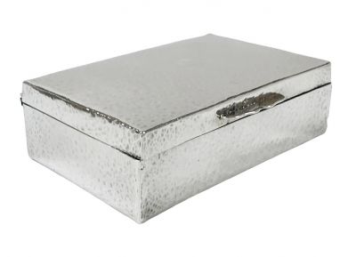 Art Deco 900 Fine Silver Box, Made In Columbia