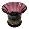 Art Deco August Walther & Sohne Art Deco Glass Vase