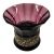 Art Deco August Walther & Sohne Art Deco Glass Vase