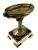 Art Deco Bronze & Marble Garnitures