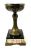 Art Deco Bronze & Marble Garnitures