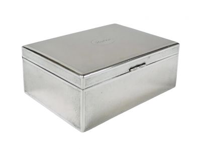 Art Deco Chinese Export Silver Box