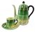 Art Deco Crown Staffordshire Coffee Set