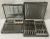 Art Deco French Silver Plate Flatware Set For 12