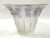 Art Deco Frosted Glass Vase, circa 1930s
