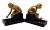 Art Deco Gilded Ladies Bookends 