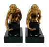 Art Deco Gilded Ladies Bookends 