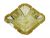 Art Deco Moser Yellow Crystal Vase