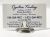 Art Deco Sterling Silver Place Card Holders