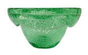 Art Glass Bubble Glass Bowl