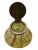 Art Nouveau Art Glass Inkwell