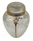 Art Nouveau Dorflinger Honesdale Rigoletto Ginger Jar