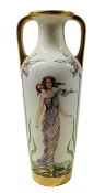 Art Nouveau Jean Pouyat Limoges Vase