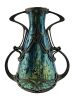 Art Nouveau Loetz Cobalt Papillon Art Glass Vase