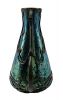 Art Nouveau Loetz Cobalt Papillon Art Glass Vase