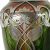 Art Nouveau Loetz Titania Silver Overlay Vase