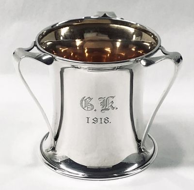 Art Nouveau Sterling Silver Tyg, circa 1905