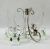 Arts & Crafts Art Glass & Silver Plate Epergne 