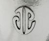 Arts & Crafts Lebolt & Co. Hammered Sterling Silver Water Pitcher