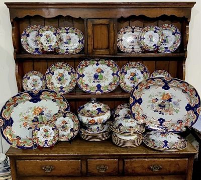Ashworth Mason’s Ironstone Dinner Service, Pattern 266