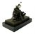Austrian Bronze Of A Harlequin Signed Titze