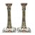 Austrian Jugendstil Porcelain Candlesticks, circa 1900