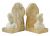 Beatrice & Dante Alabaster Bookends