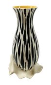 Beswick Albert Hallam Zebrette Vase