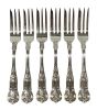 Birks Regency Plate Queens Pattern Pastry Forks