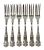 Birks Regency Plate Queens Pattern Pastry Forks