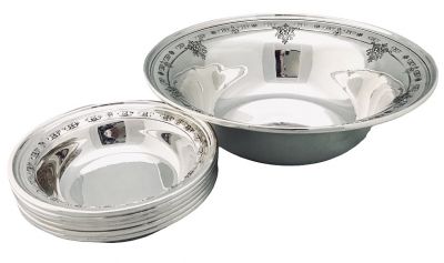Birks Sterling Silver Berry Bowl Set