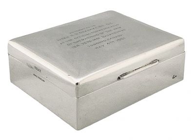 Birks Sterling Silver Box Dated 1959