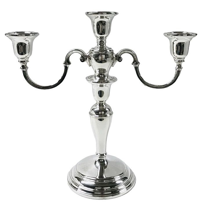 Birks Sterling Silver Convertible Candlestick/Candelabra, Circa 1966