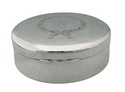 Birks Sterling Silver Dresser Box circa 1910