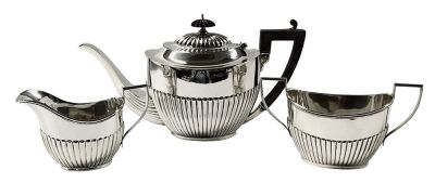 Birks Sterling Silver Queen Anne Tea Set