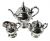 Birks Sterling Silver Tea Set Dated 1958